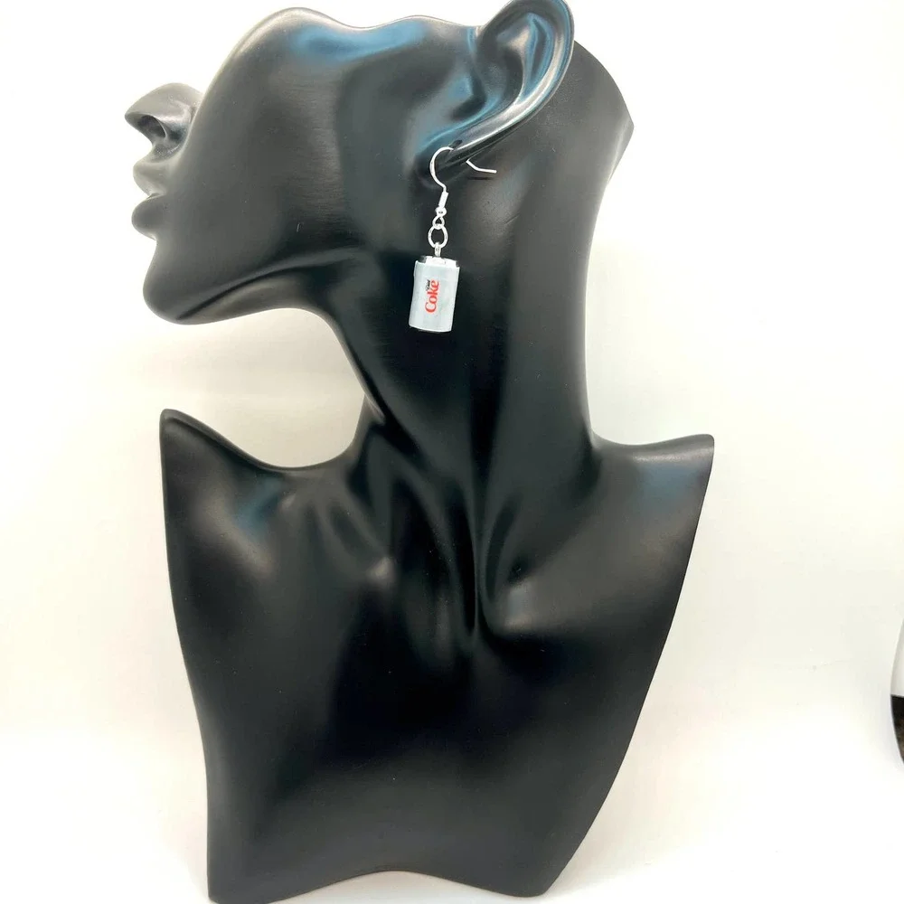 Diet Coke Earrings - Drink Earrings - Soda Earrings - Coca Cola Earrings - Picture 8 of 10